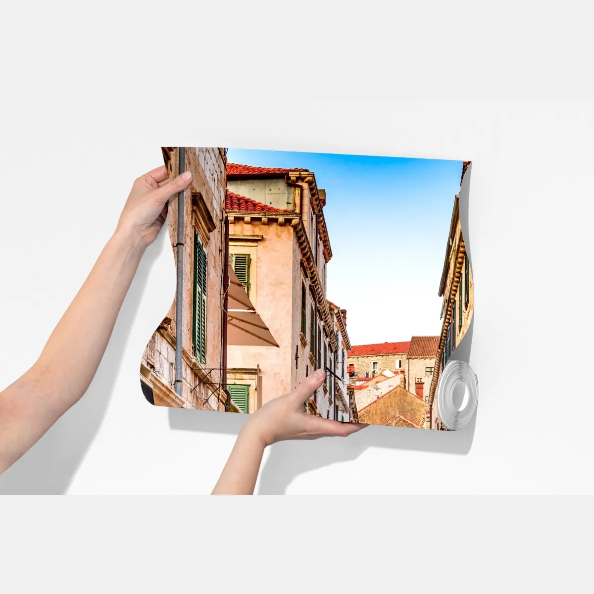 Fototapeta Dubrownik stara ulica – Wallissimo® Fototapeta Dubrownik stara ulica – Wallissimo®