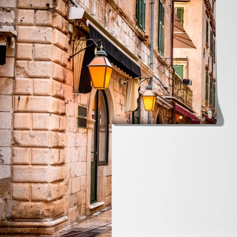 Fototapeta Dubrownik stara ulica – Wallissimo® Fototapeta Dubrownik stara ulica – Wallissimo®