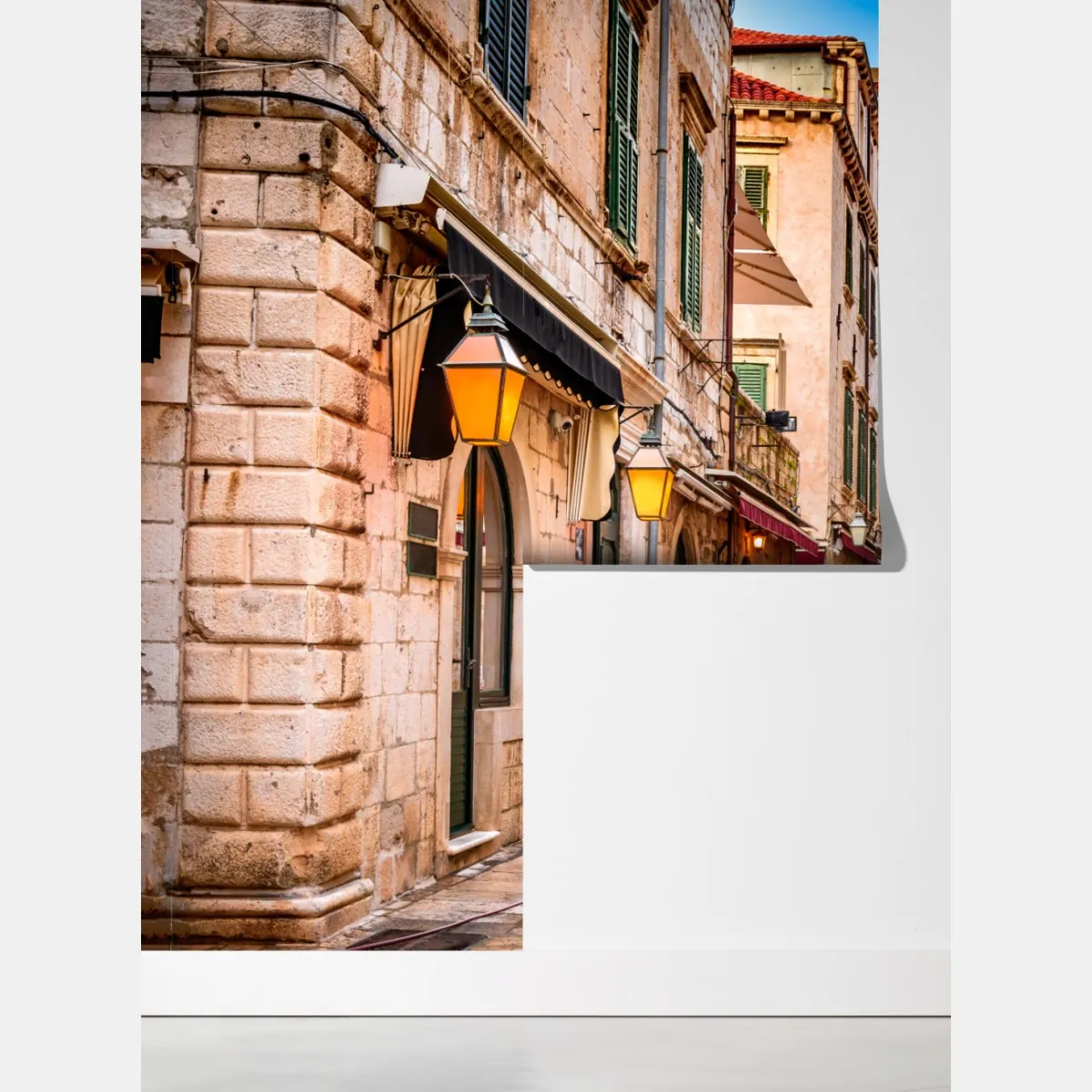 Fototapeta Dubrownik stara ulica – Wallissimo® Fototapeta Dubrownik stara ulica – Wallissimo®