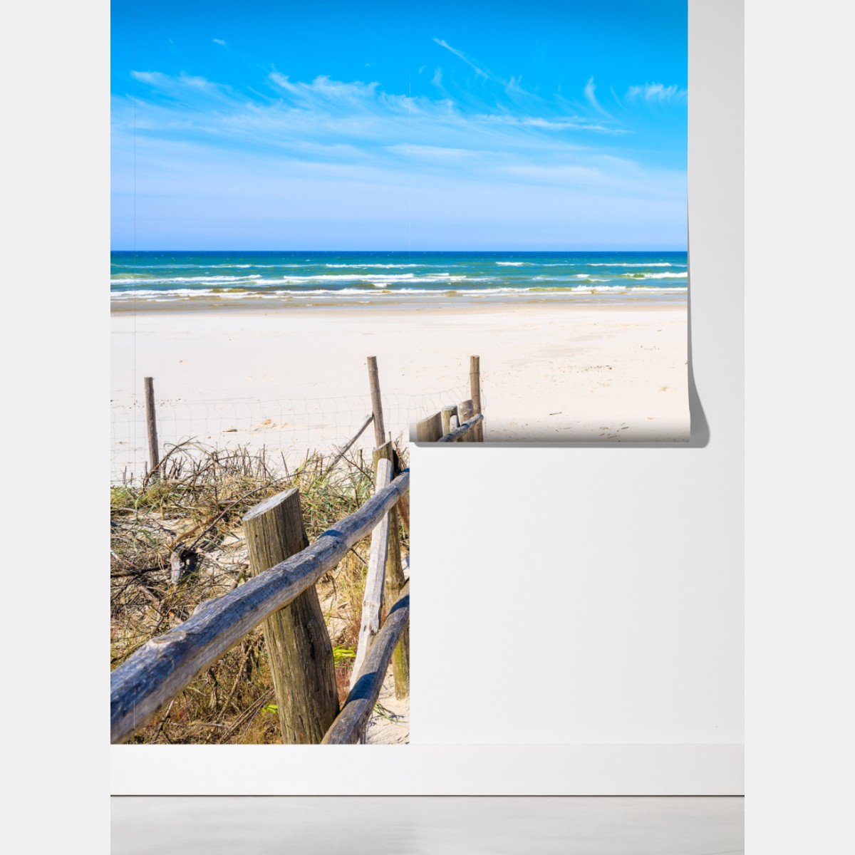 Fototapeta wejście na plażę Debki nad Bałtykiem – Wallissimo® Fototapeta wejście na plażę Debki nad Bałtykiem – Wallissimo®