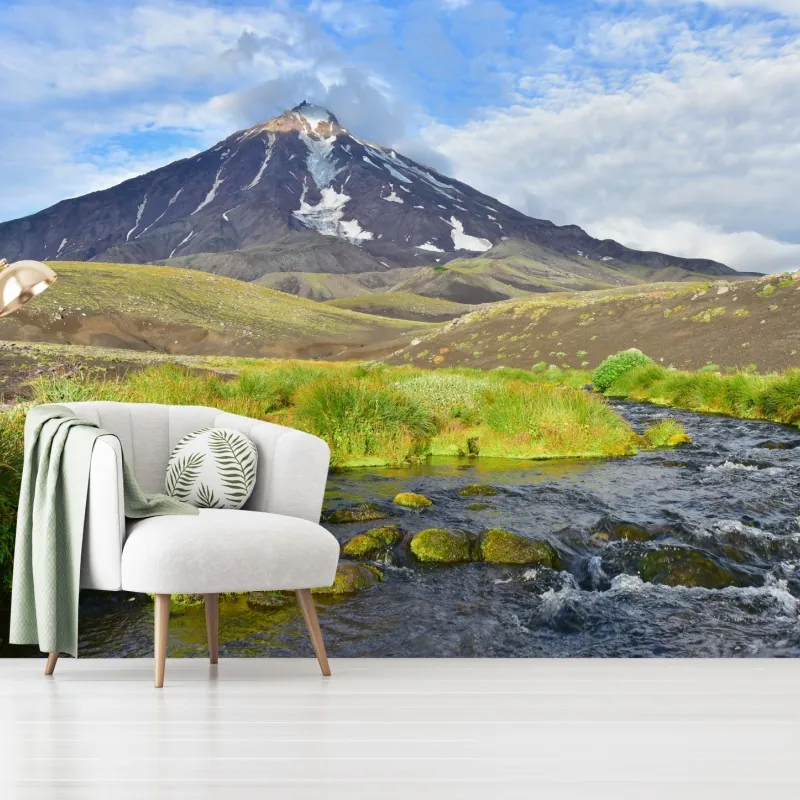 Fototapeta widok na wulkan Koryaksky ze stoku północno-wschodniego