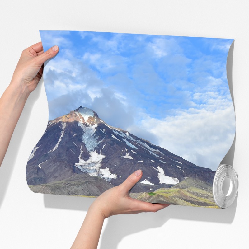 Fototapeta widok na wulkan Koryaksky ze stoku północno-wschodniego – Wallissimo® Fototapeta widok na wulkan Koryaksky ze stoku północno-wschodniego – Wallissimo®