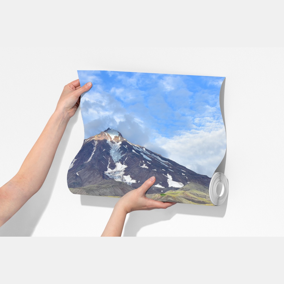 Fototapeta widok na wulkan Koryaksky ze stoku północno-wschodniego – Wallissimo® Fototapeta widok na wulkan Koryaksky ze stoku północno-wschodniego – Wallissimo®