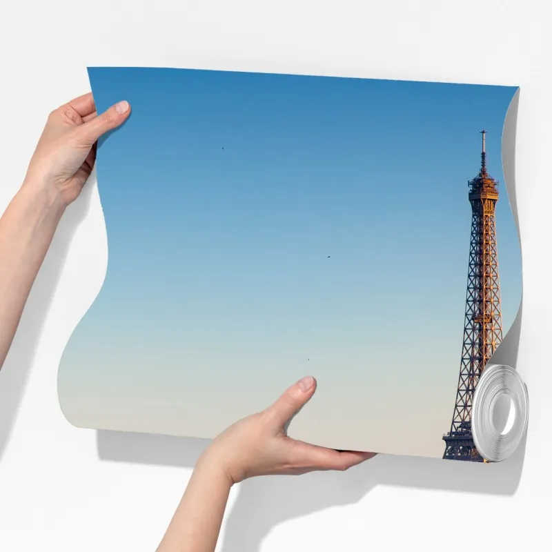 Fototapeta panorama Paryża z Wieżą Eiffla – Wallissimo® Fototapeta panorama Paryża z Wieżą Eiffla – Wallissimo®