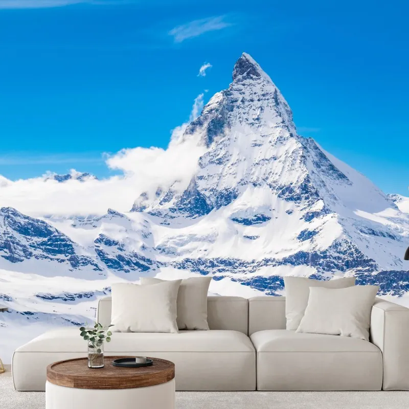 Fototapeta Matterhorn w całej okazałości z Gornergrat