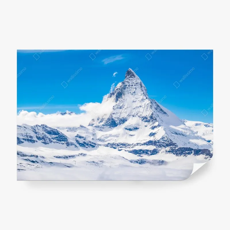 Fototapeta Matterhorn w całej okazałości z Gornergrat