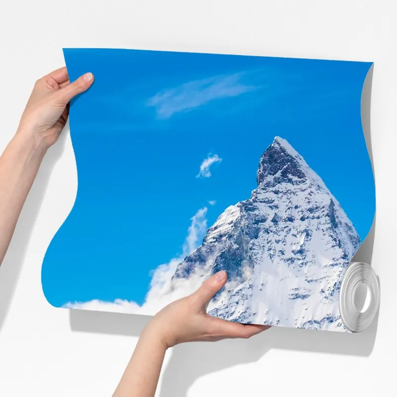 Fototapeta Matterhorn w całej okazałości z Gornergrat – Wallissimo® Fototapeta Matterhorn w całej okazałości z Gornergrat – Wallissimo®