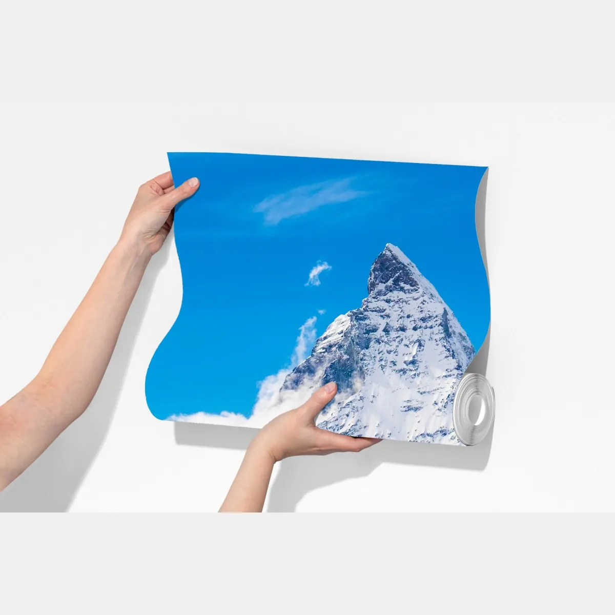 Fototapeta Matterhorn w całej okazałości z Gornergrat – Wallissimo® Fototapeta Matterhorn w całej okazałości z Gornergrat – Wallissimo®