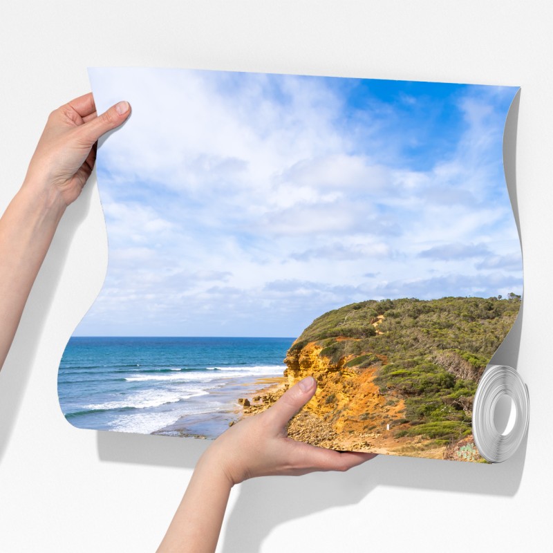 Fototapeta ścieżka do Bells Beach nadmorski pejzaż – Wallissimo® Fototapeta ścieżka do Bells Beach nadmorski pejzaż – Wallissimo®