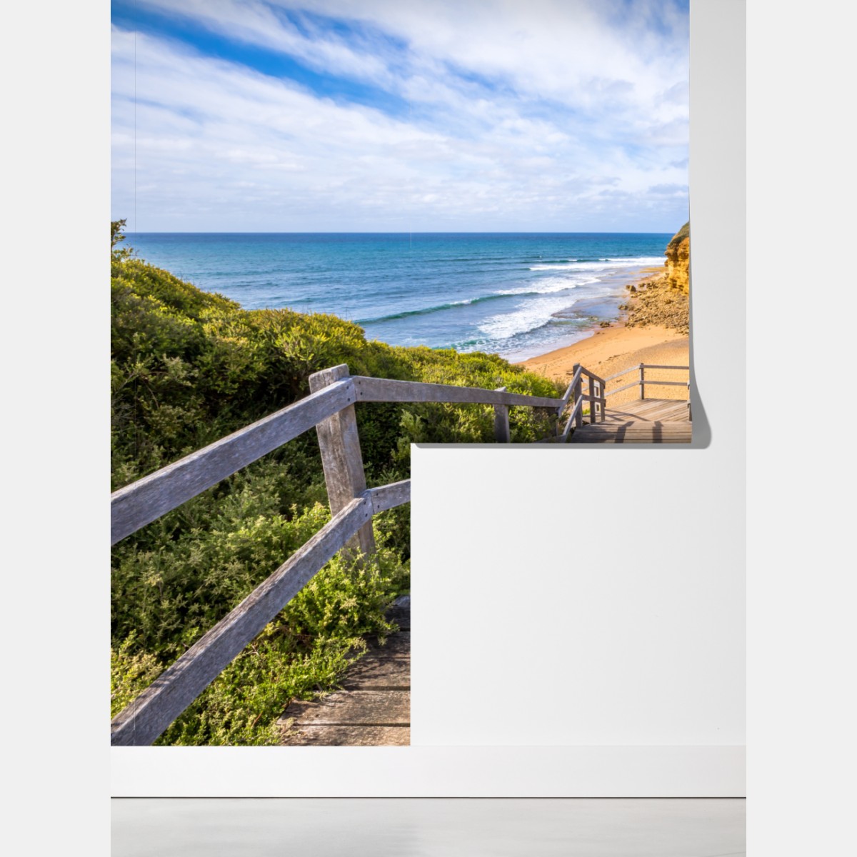 Fototapeta ścieżka do Bells Beach nadmorski pejzaż – Wallissimo® Fototapeta ścieżka do Bells Beach nadmorski pejzaż – Wallissimo®