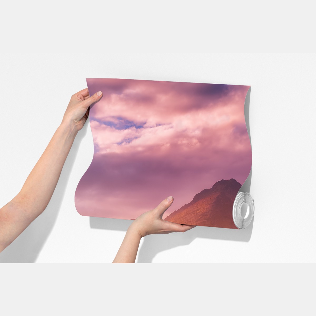 Fototapeta zachód słońca nad Štrbské Pleso – Wallissimo® Fototapeta zachód słońca nad Štrbské Pleso – Wallissimo®