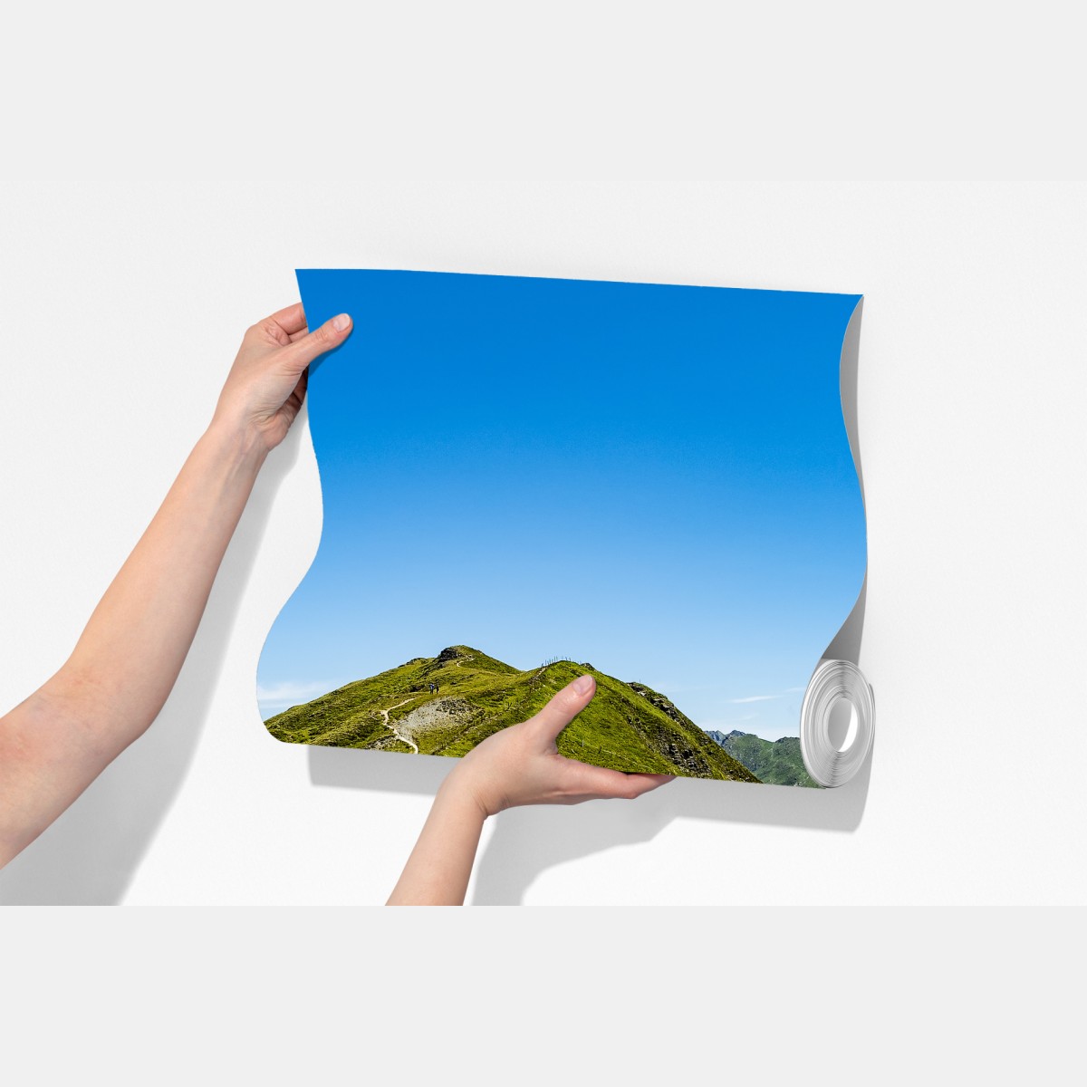 Fototapeta kręty szlak w Zillertalu – Wallissimo® Fototapeta kręty szlak w Zillertalu – Wallissimo®