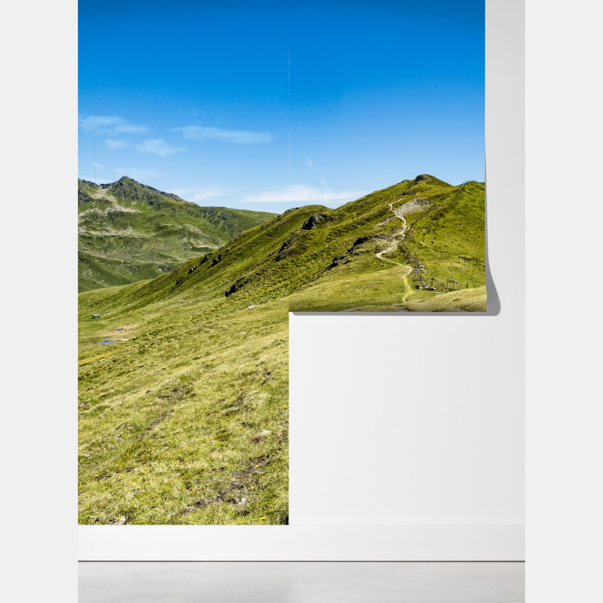 Fototapeta kręty szlak w Zillertalu – Wallissimo® Fototapeta kręty szlak w Zillertalu – Wallissimo®