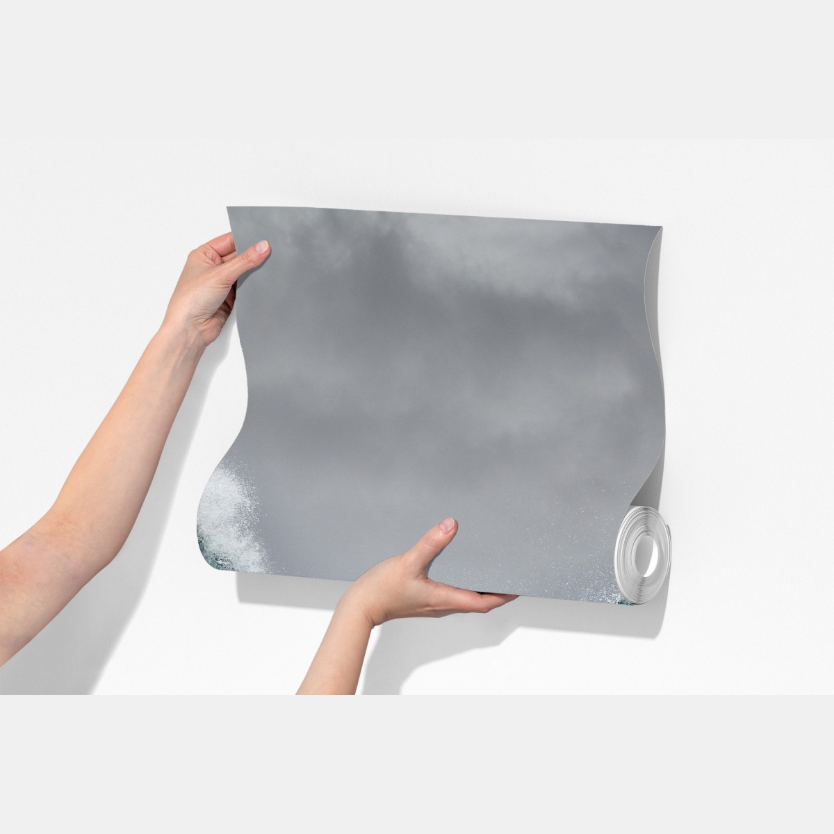 Fototapeta gwałtowne turkusowe fale oceanu – Wallissimo® Fototapeta gwałtowne turkusowe fale oceanu – Wallissimo®