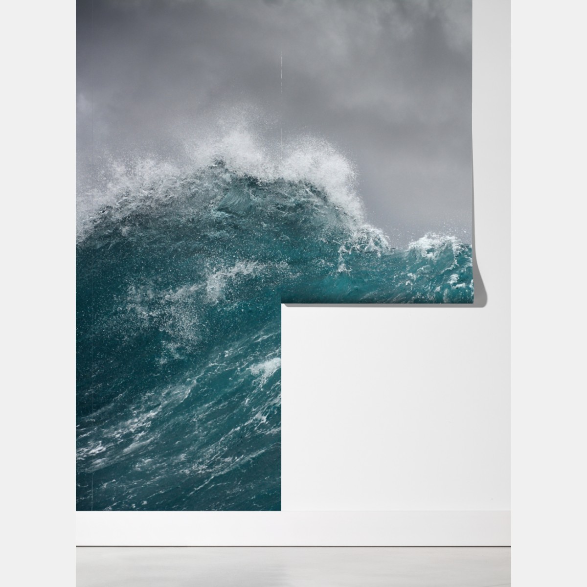 Fototapeta gwałtowne turkusowe fale oceanu – Wallissimo® Fototapeta gwałtowne turkusowe fale oceanu – Wallissimo®