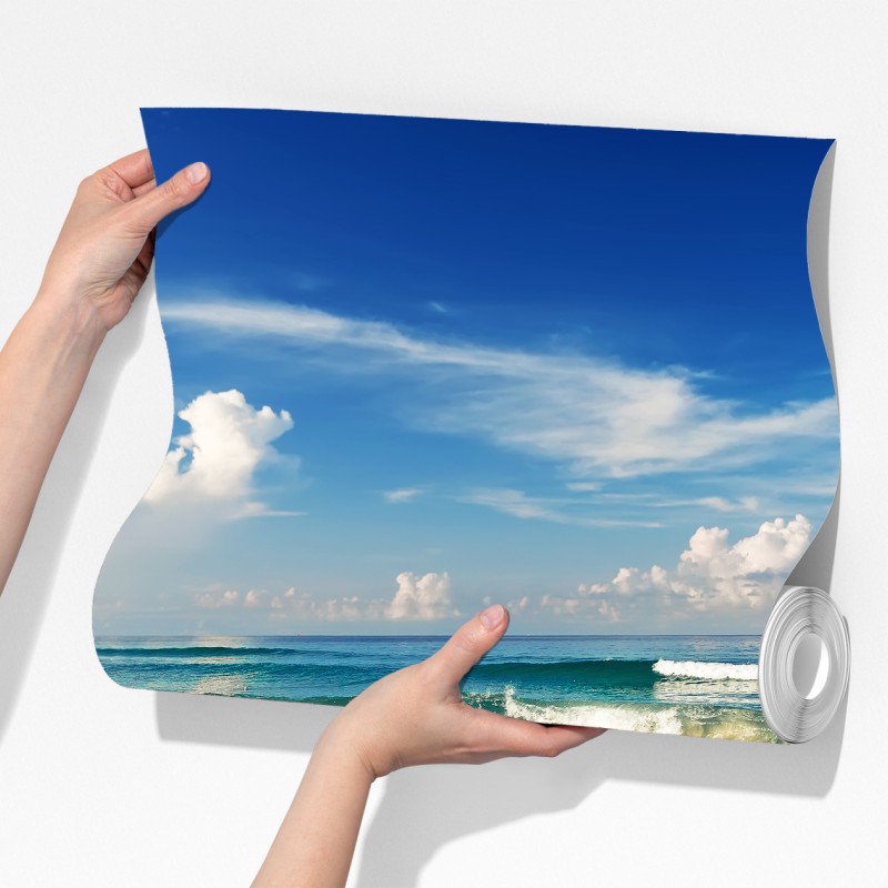 Fototapeta plaża Karon, Phuket poranek spokoju – Wallissimo® Fototapeta plaża Karon, Phuket poranek spokoju – Wallissimo®