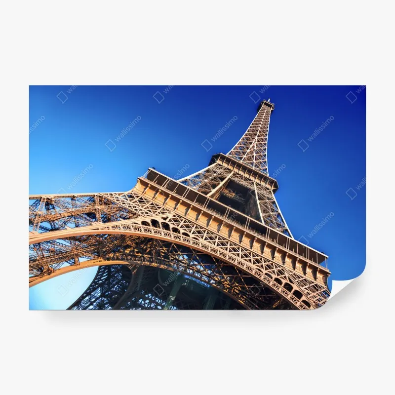 Fototapeta art deco geometryczny wzór w złocie na czarnym tle – Wallissimo®