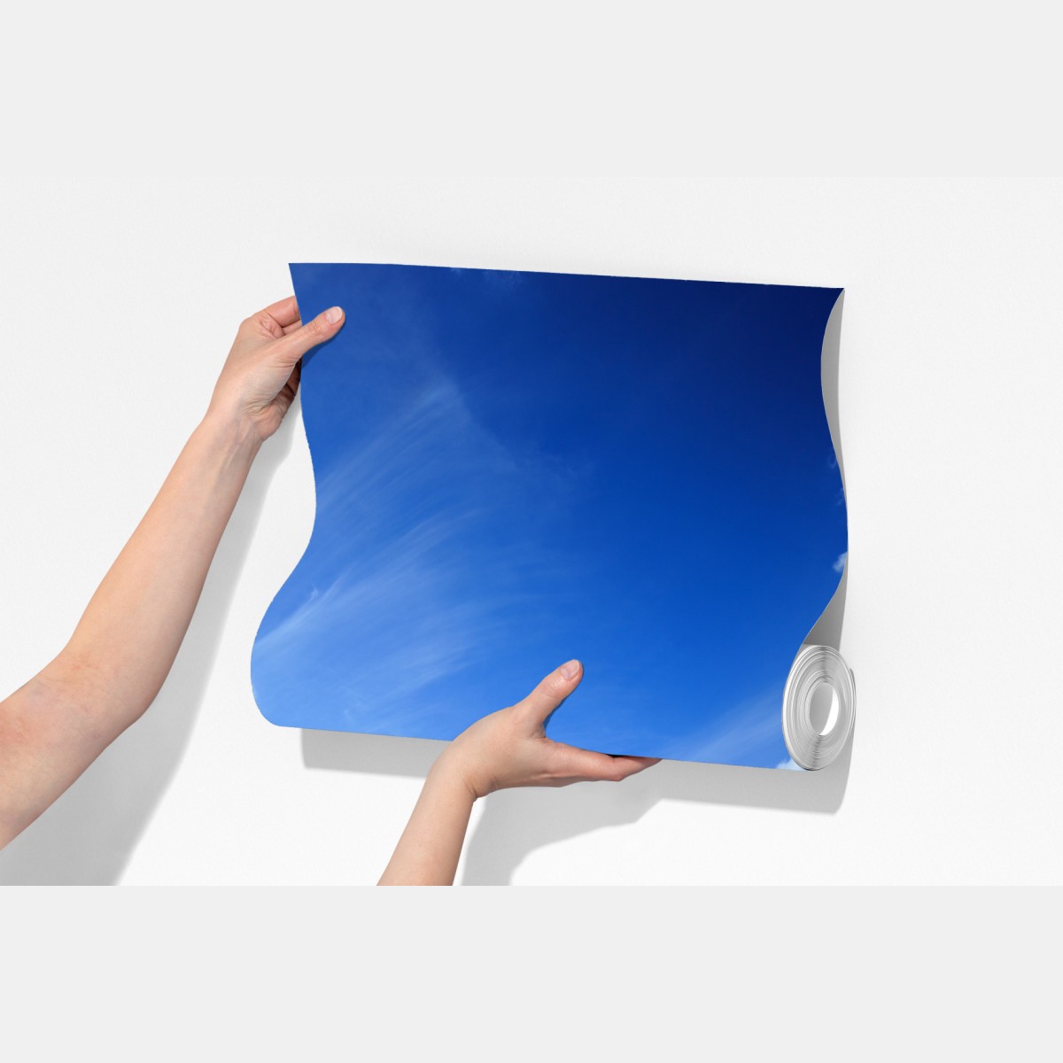 Fototapeta Polskie pole rzepaku pod błękitnym niebem – Wallissimo® Fototapeta Polskie pole rzepaku pod błękitnym niebem – Wallissimo®