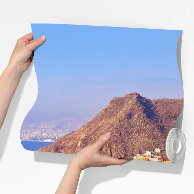 Fototapeta plażowy pejzaż Playa de Las Teresitas, Teneryfa – Wallissimo® Fototapeta plażowy pejzaż Playa de Las Teresitas, Teneryfa – Wallissimo®