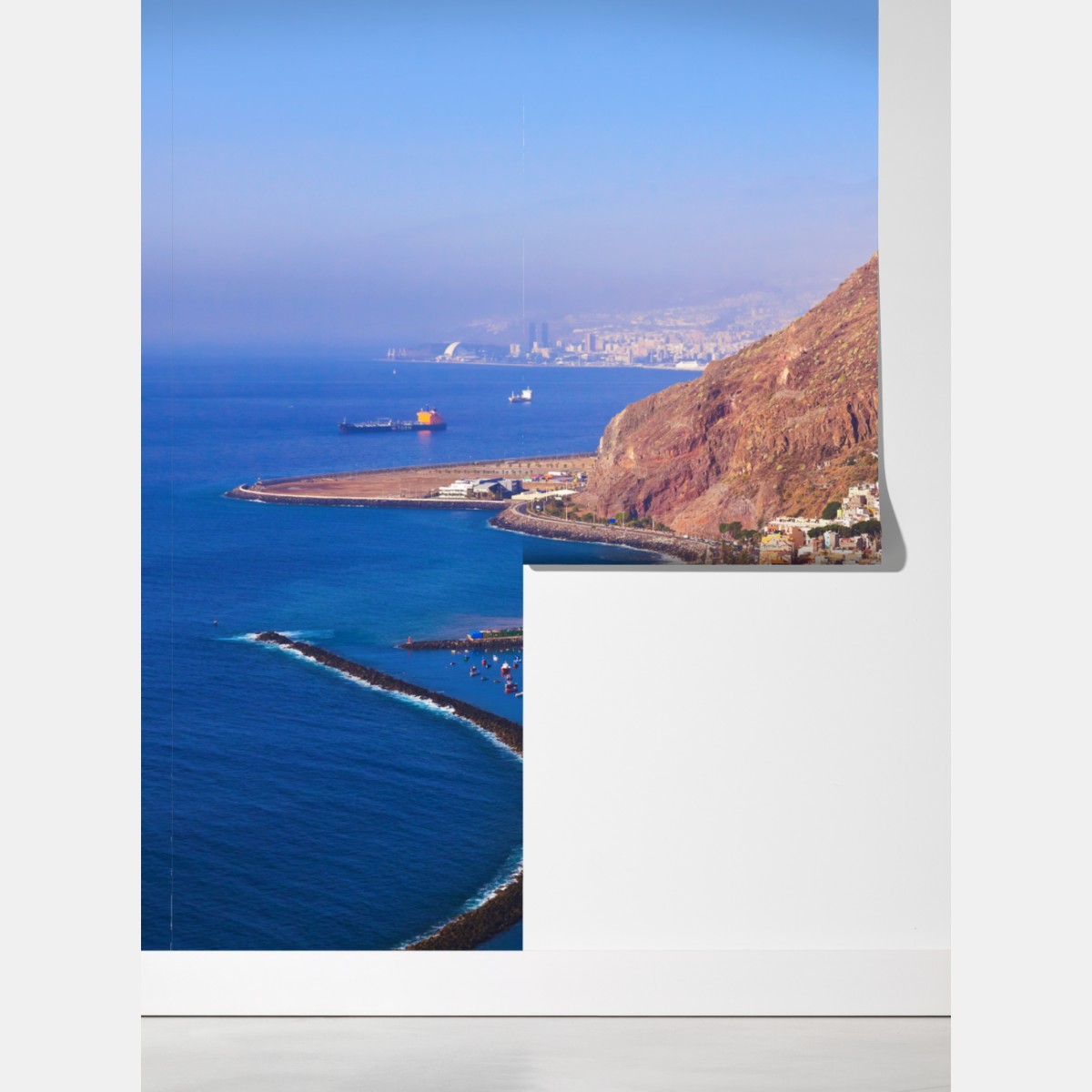 Fototapeta plażowy pejzaż Playa de Las Teresitas, Teneryfa – Wallissimo® Fototapeta plażowy pejzaż Playa de Las Teresitas, Teneryfa – Wallissimo®