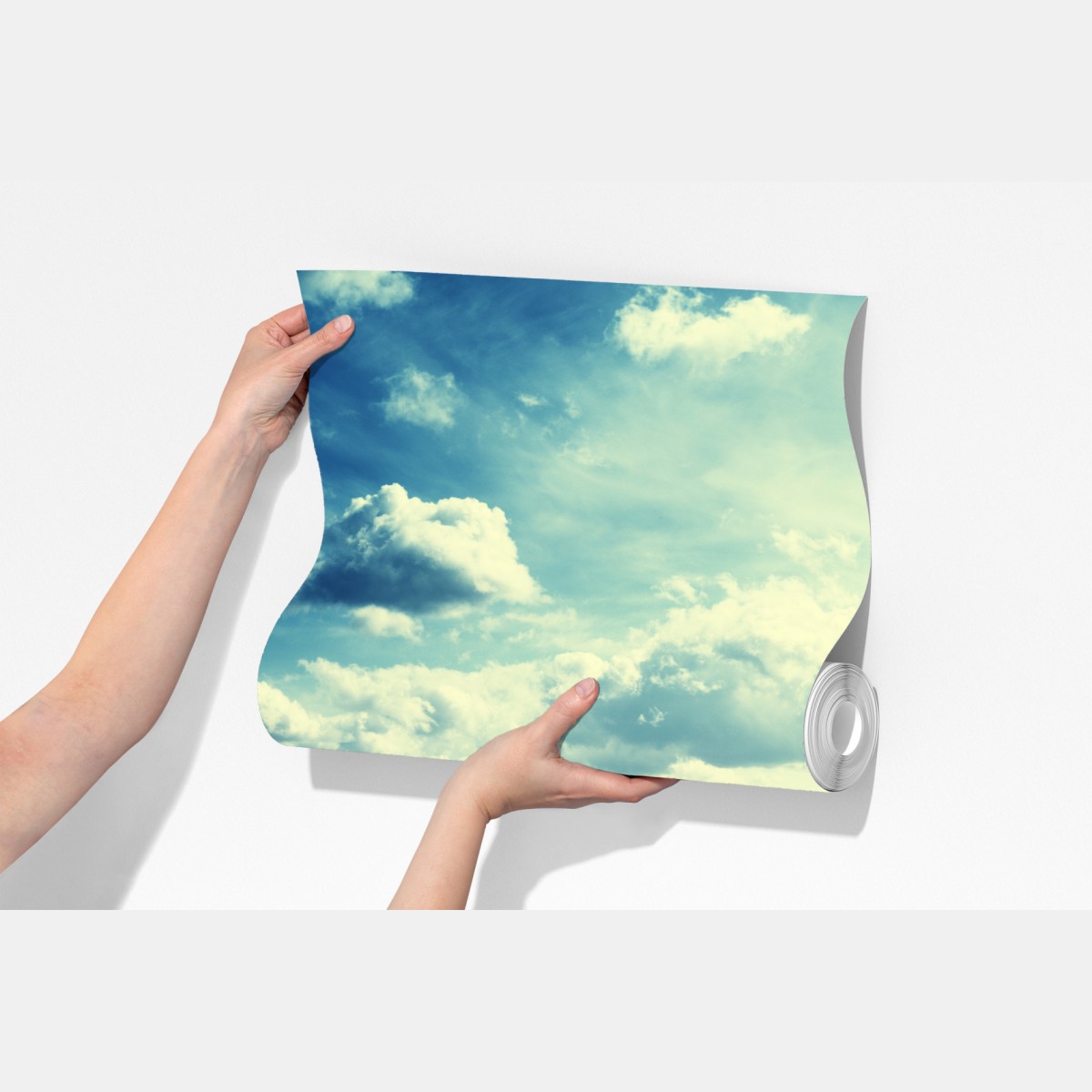 Fototapeta słoneczna leśna droga ku horyzontowi – Wallissimo® Fototapeta słoneczna leśna droga ku horyzontowi – Wallissimo®