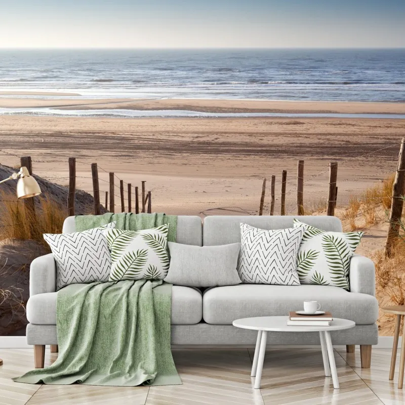 Fototapeta słoneczna ścieżka nad Morzem Północnym – Wallissimo® Fototapeta słoneczna ścieżka nad Morzem Północnym – Wallissimo®