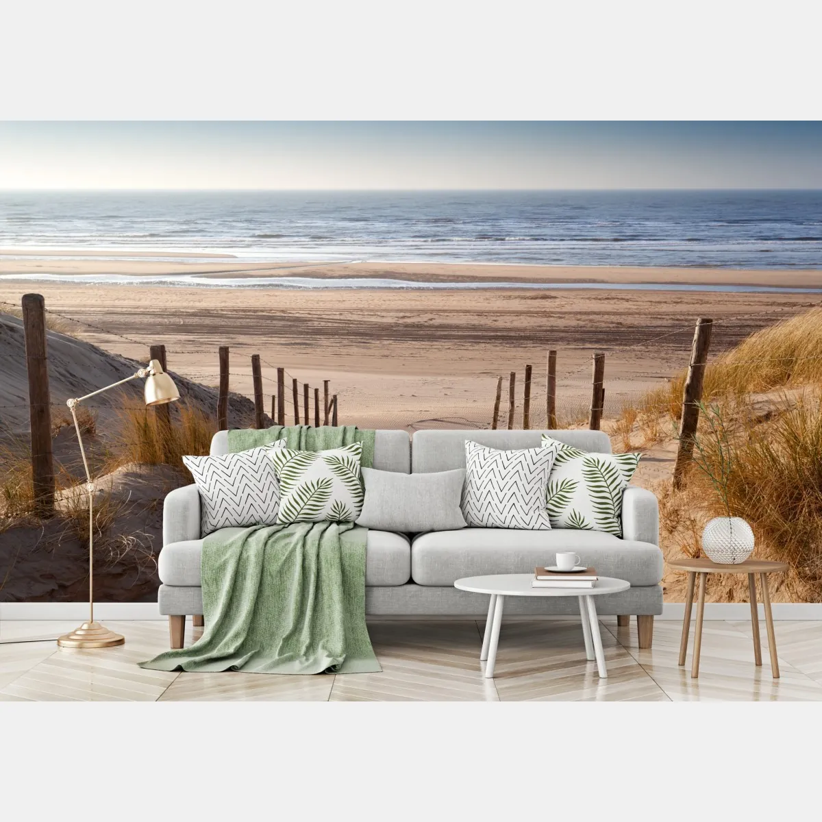 Fototapeta słoneczna ścieżka nad Morzem Północnym – Wallissimo® Fototapeta słoneczna ścieżka nad Morzem Północnym – Wallissimo®