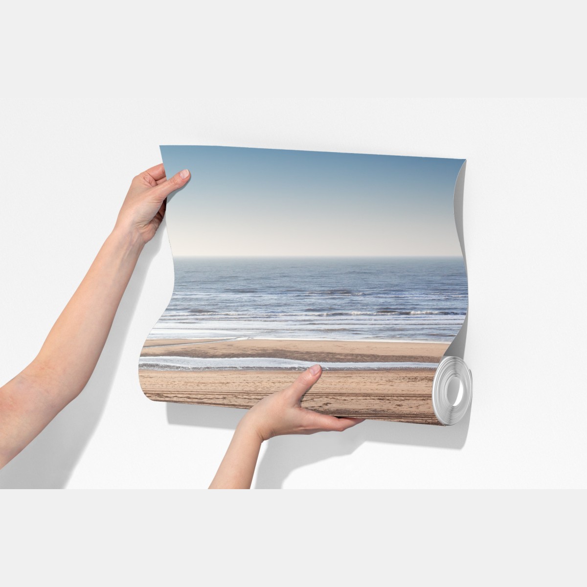 Fototapeta słoneczna ścieżka nad Morzem Północnym – Wallissimo® Fototapeta słoneczna ścieżka nad Morzem Północnym – Wallissimo®