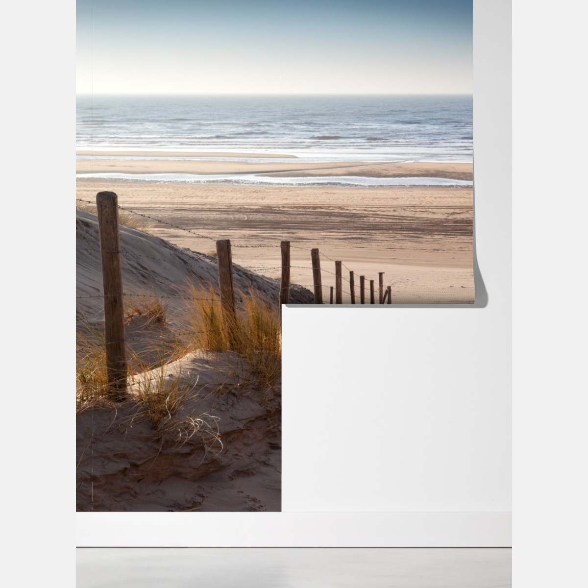 Fototapeta słoneczna ścieżka nad Morzem Północnym – Wallissimo® Fototapeta słoneczna ścieżka nad Morzem Północnym – Wallissimo®