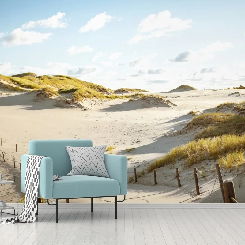 Fototapeta spokojne wydmy Słowińskiego Parku Narodowego – Wallissimo® Fototapeta spokojne wydmy Słowińskiego Parku Narodowego – Wallissimo®