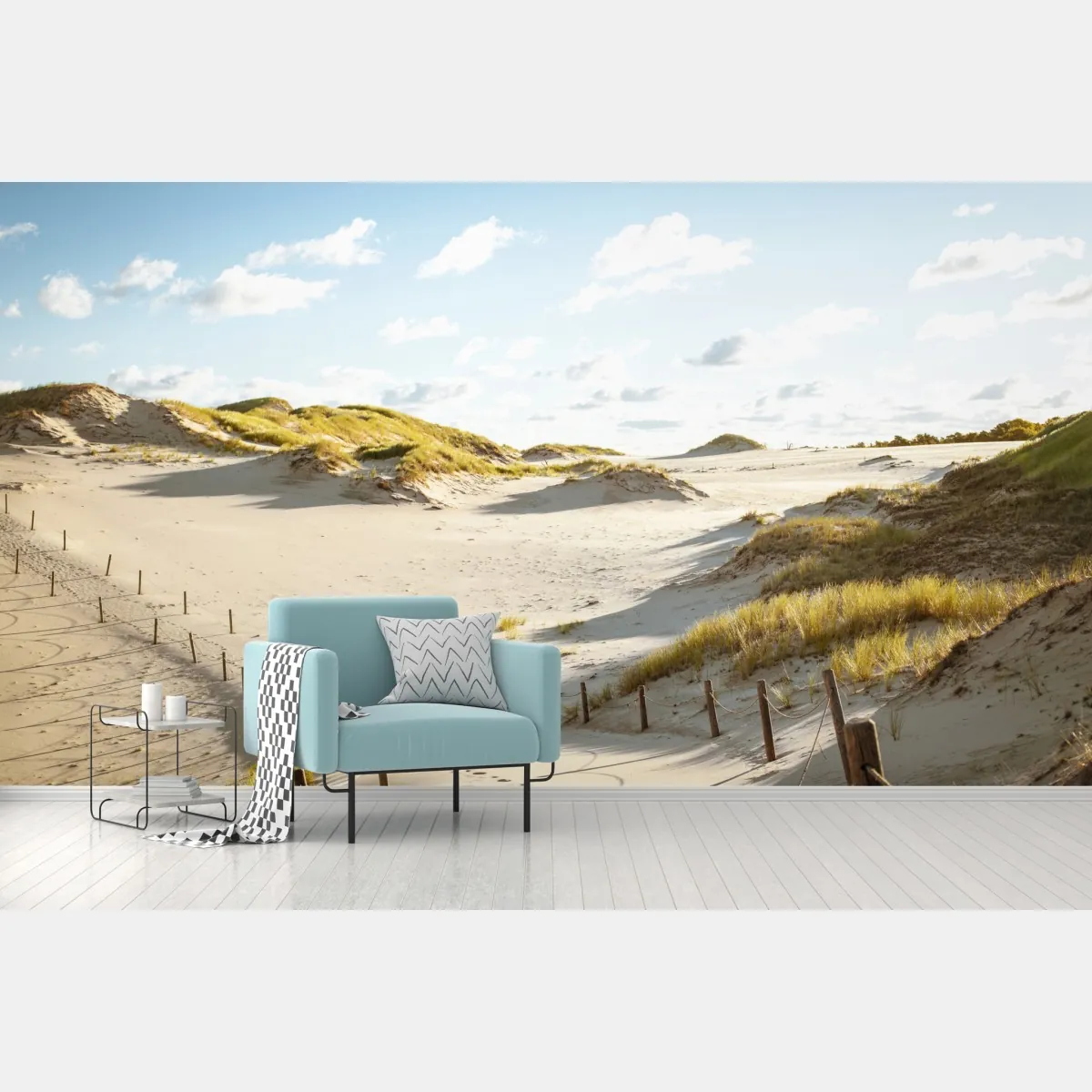 Fototapeta spokojne wydmy Słowińskiego Parku Narodowego – Wallissimo® Fototapeta spokojne wydmy Słowińskiego Parku Narodowego – Wallissimo®