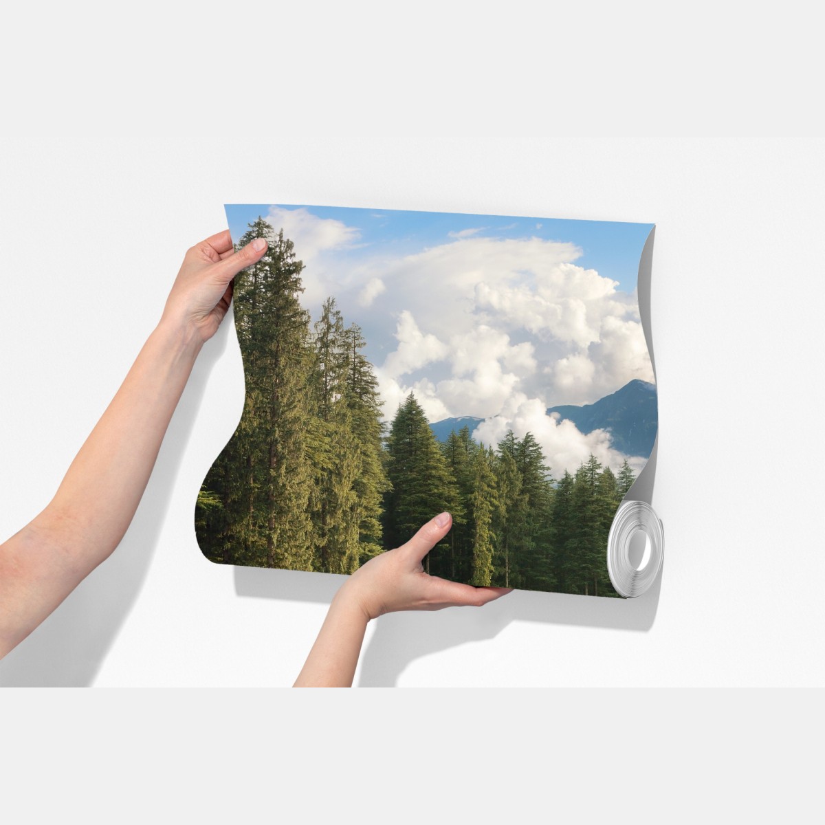 Fototapeta jesienny górski krajobraz z rzeką – Wallissimo® Fototapeta jesienny górski krajobraz z rzeką – Wallissimo®