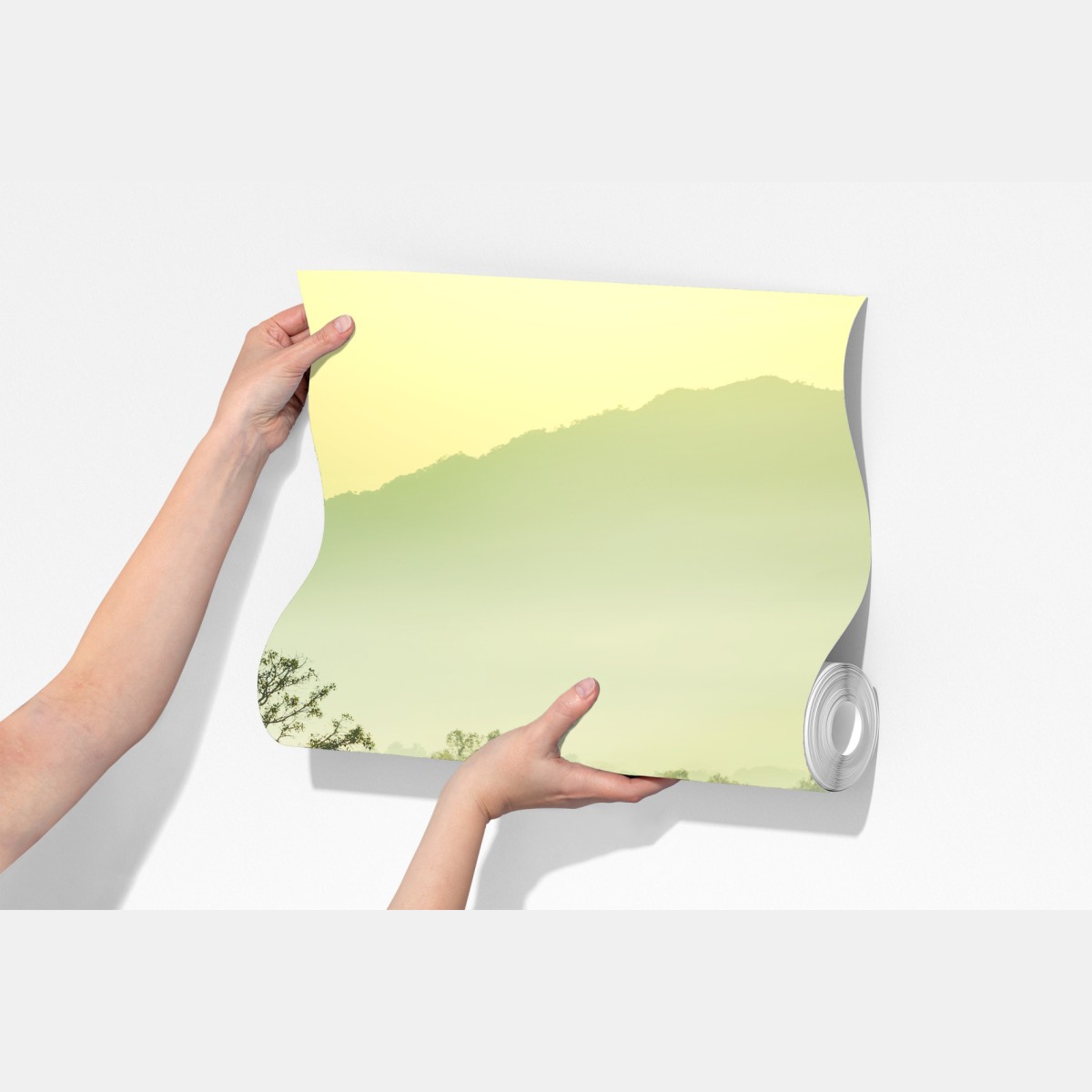 Fototapeta mglista dżungla Wietnamu o wschodzie słońca – Wallissimo® Fototapeta mglista dżungla Wietnamu o wschodzie słońca – Wallissimo®