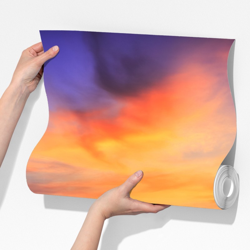 Fototapeta drewniany pomost o wschodzie słońca – Wallissimo® Fototapeta drewniany pomost o wschodzie słońca – Wallissimo®