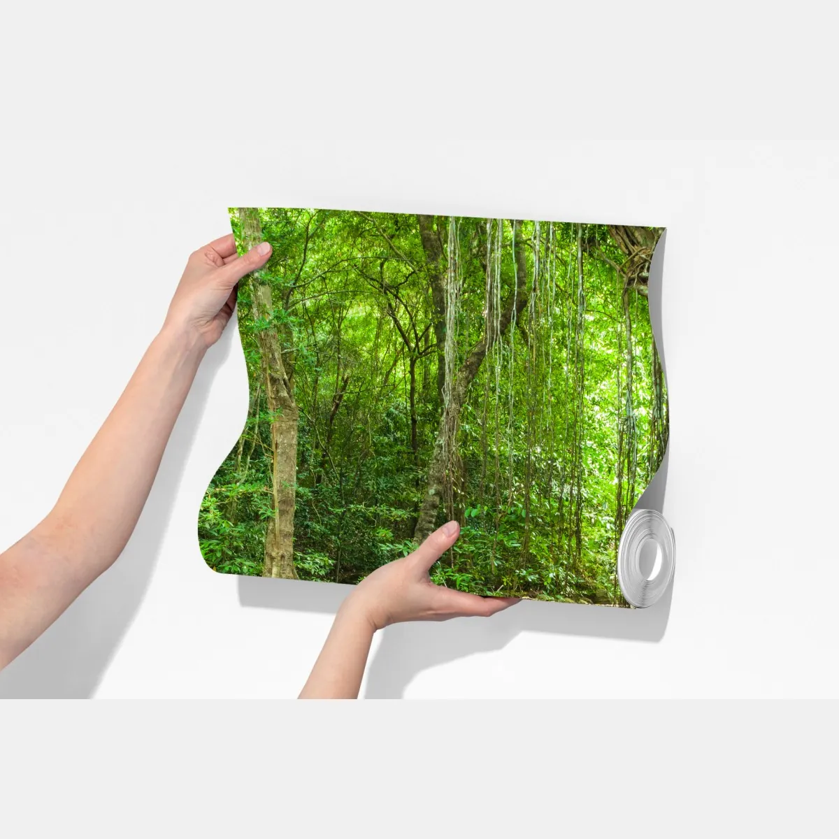 Fototapeta spokojne turkusowe baseny przy wodospadzie Erawan – Wallissimo® Fototapeta spokojne turkusowe baseny przy wodospadzie Erawan – Wallissimo®