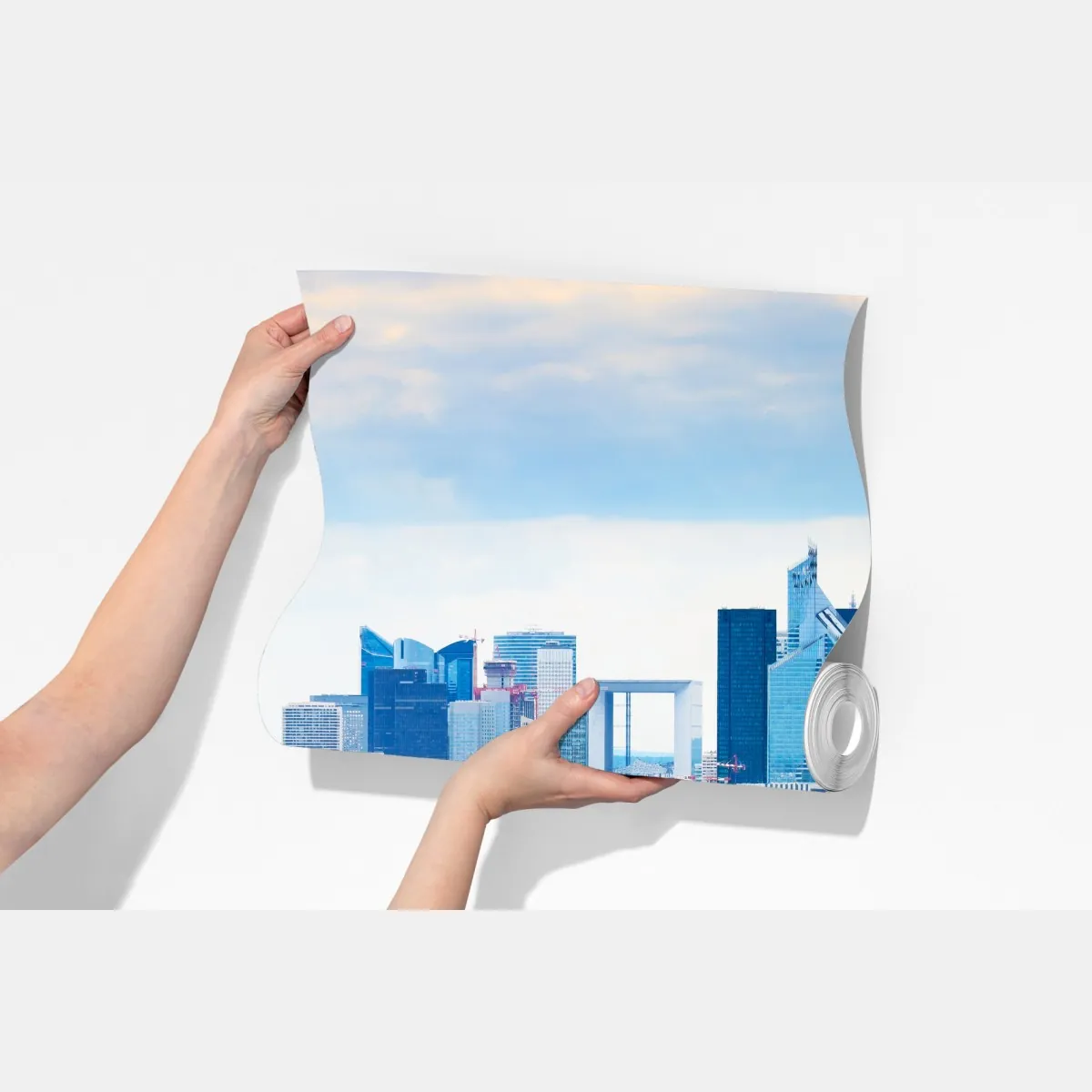 Fototapeta Paryż panorama miasta z aleją obsadzoną drzewami – Wallissimo® Fototapeta Paryż panorama miasta z aleją obsadzoną drzewami – Wallissimo®