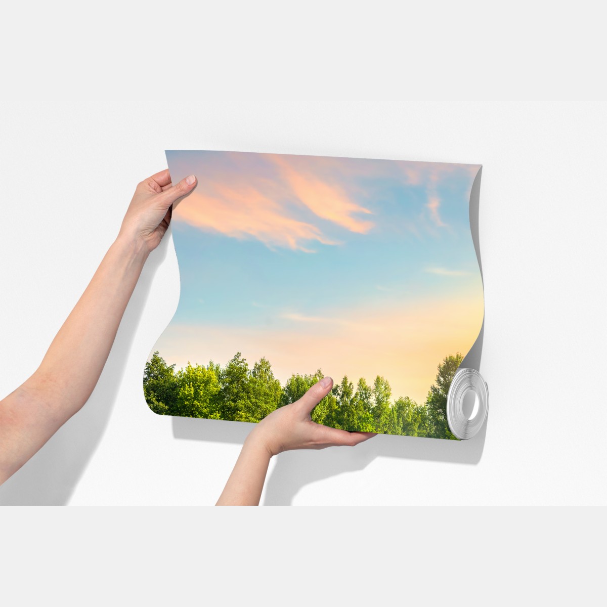 Fototapeta słoneczny drewniany most nad spokojnym jeziorem – Wallissimo® Fototapeta słoneczny drewniany most nad spokojnym jeziorem – Wallissimo®