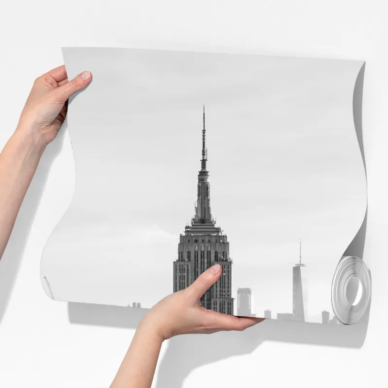 Fototapeta Nowy Jork panorama w czerni i bieli – Wallissimo® Fototapeta Nowy Jork panorama w czerni i bieli – Wallissimo®