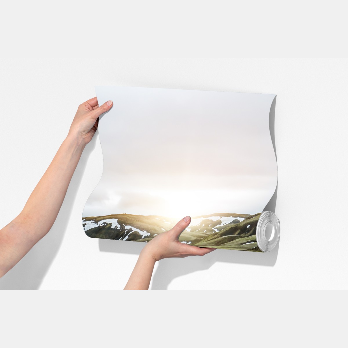 Fototapeta Landmanalaugar malownicza droga na wyżynie – Wallissimo® Fototapeta Landmanalaugar malownicza droga na wyżynie – Wallissimo®