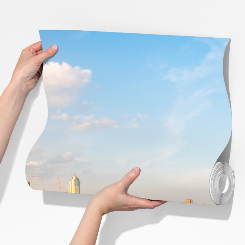 Fototapeta Bangkok panorama nad parkiem Lumpini – Wallissimo® Fototapeta Bangkok panorama nad parkiem Lumpini – Wallissimo®