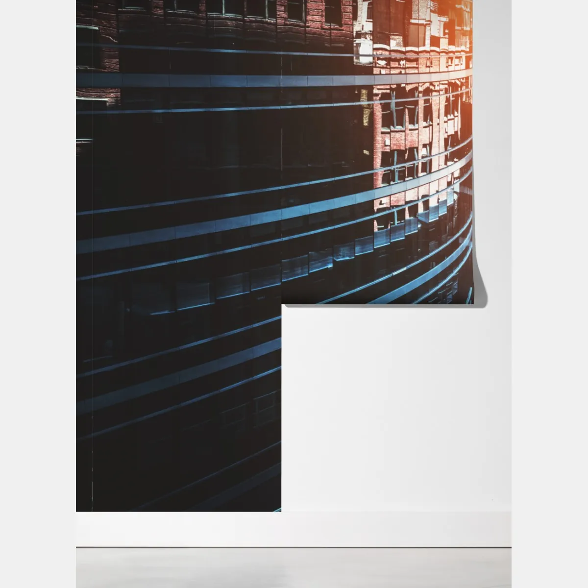 Fototapeta Chicago kolej nadziemna w centrum – Wallissimo® Fototapeta Chicago kolej nadziemna w centrum – Wallissimo®