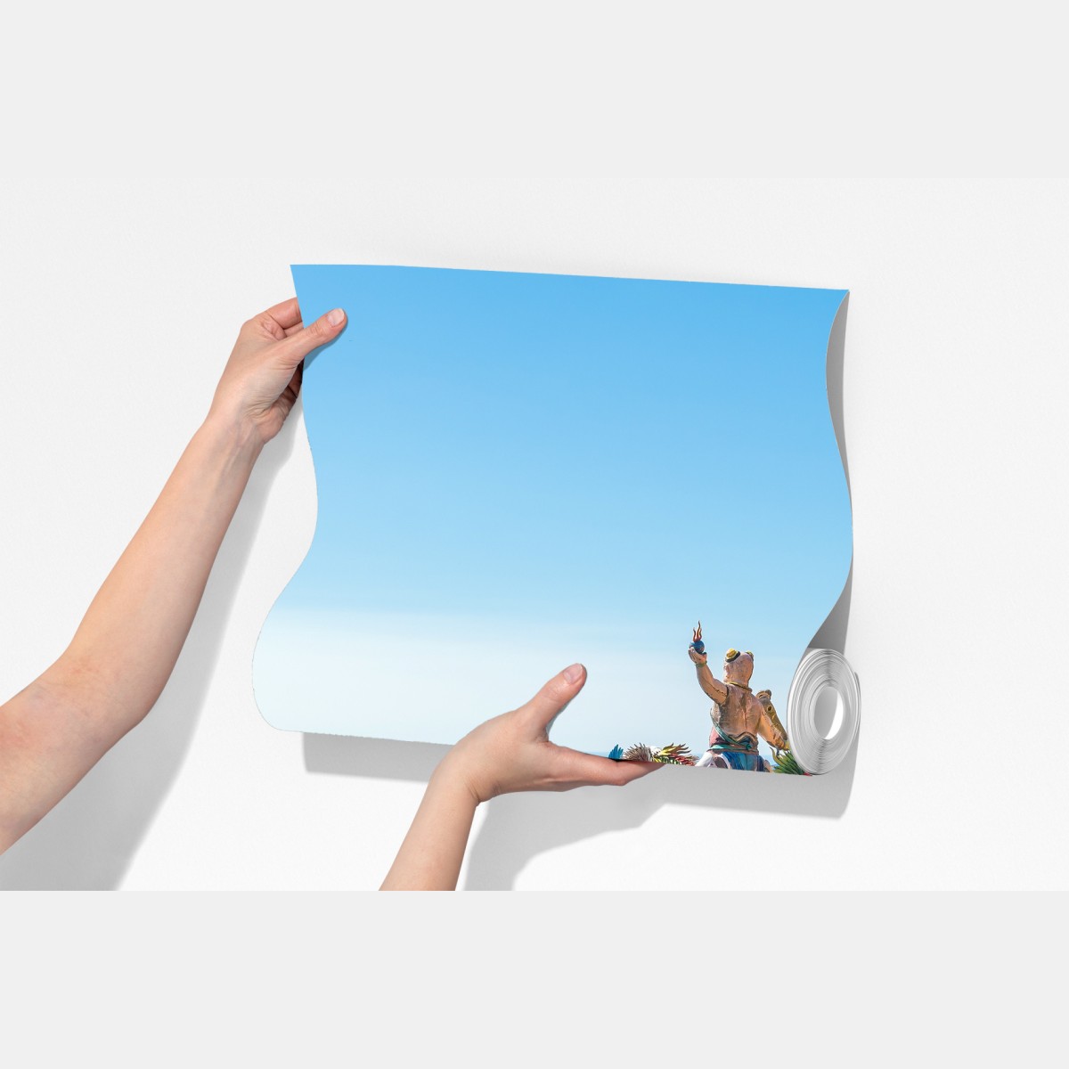 Fototapeta świątynia z widokiem na wybrzeże Jiufen, Tajwan – Wallissimo® Fototapeta świątynia z widokiem na wybrzeże Jiufen, Tajwan – Wallissimo®