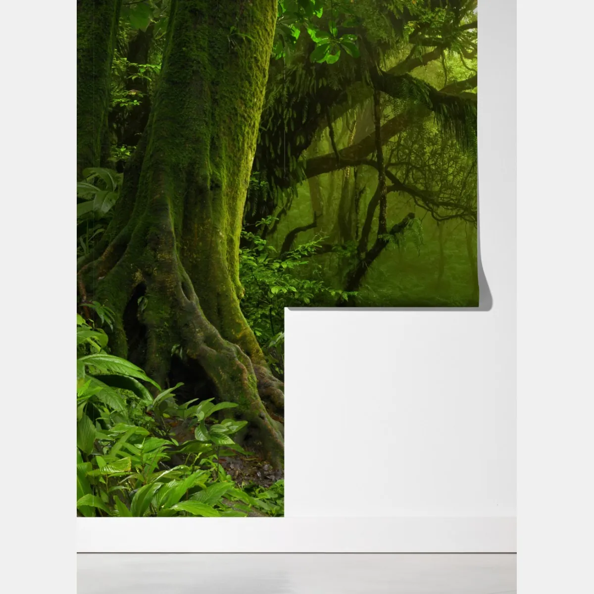 Fototapeta zaczarowany zielony leśny strumień – Wallissimo® Fototapeta zaczarowany zielony leśny strumień – Wallissimo®