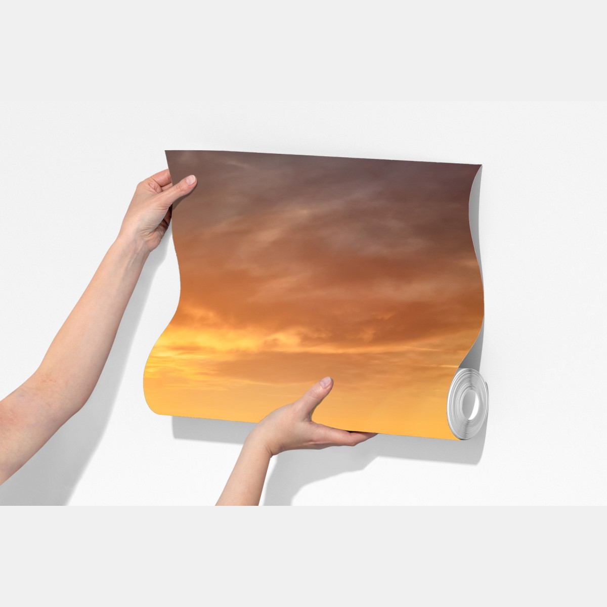 Fototapeta słoneczna łąka o zachodzie słońca – Wallissimo® Fototapeta słoneczna łąka o zachodzie słońca – Wallissimo®