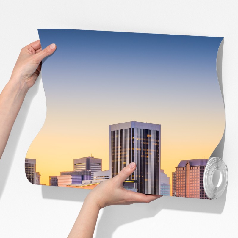 Fototapeta panorama Richmond o zachodzie słońca – Wallissimo® Fototapeta panorama Richmond o zachodzie słońca – Wallissimo®