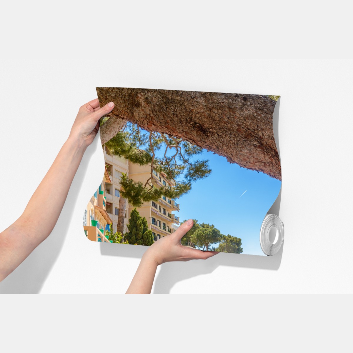 Fototapeta Monako promenada z widokiem na morze – Wallissimo® Fototapeta Monako promenada z widokiem na morze – Wallissimo®