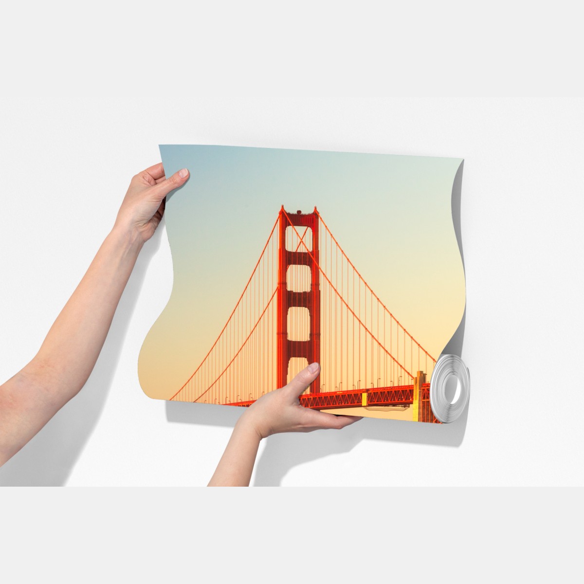 Fototapeta most Golden Gate o zachodzie słońca – Wallissimo® Fototapeta most Golden Gate o zachodzie słońca – Wallissimo®