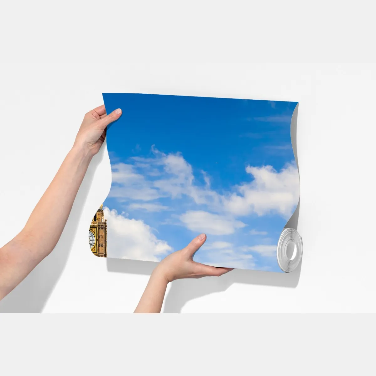 Fototapeta widok Londynu z wieżą zegarową Big Ben i mostem Westminster – Wallissimo® Fototapeta widok Londynu z wieżą zegarową Big Ben i mostem Westminster – Wallissimo®