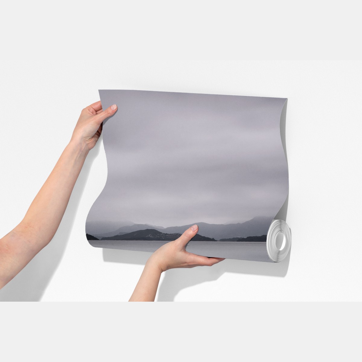 Fototapeta ciche drewniane molo nad spokojnym morzem – Wallissimo® Fototapeta ciche drewniane molo nad spokojnym morzem – Wallissimo®