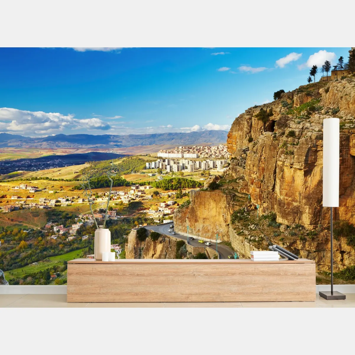 Fototapeta dramatyczny widok klifów Konstantyny – Wallissimo® Fototapeta dramatyczny widok klifów Konstantyny – Wallissimo®